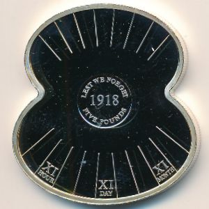 Джерси, 5 фунтов (2008 г.)