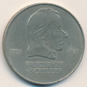 German Democratic Republic, 20 mark, 1972