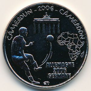 Камерун., 1500 франков КФА (2006 г.)