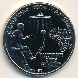Cameroon., 1500 francs CFA, 2006
