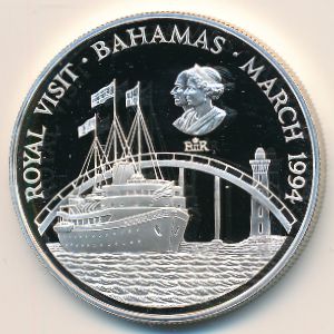 Багамские острова, 2 доллара (1994 г.)