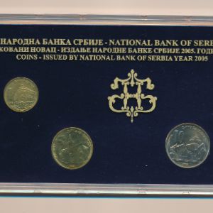 Сербия, Набор монет (2005 г.)