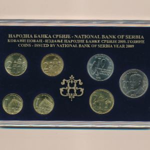 Сербия, Набор монет (2009 г.)