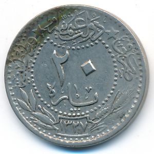 Турция, 20 пар (1912 г.)
