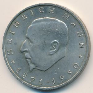 German Democratic Republic, 20 mark, 1971