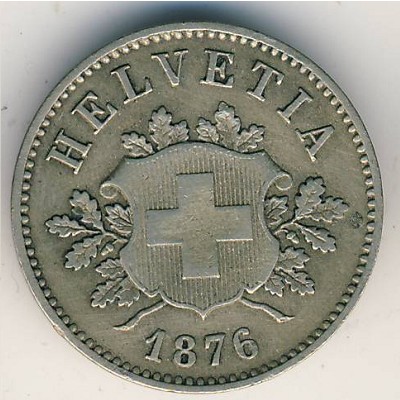 Швейцария, 10 раппенов (1850–1876 г.)