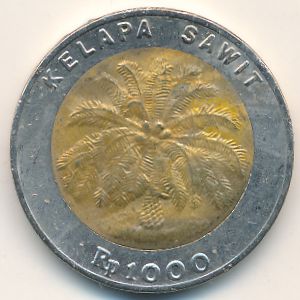 Индонезия, 1000 рупий (1997 г.)