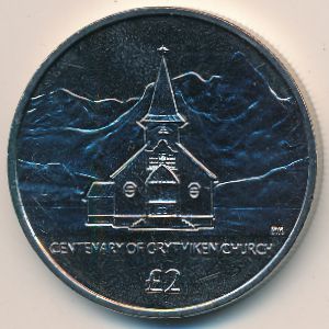 Южная Джорджия и Южные Сэндвичевы острова, 2 фунта (2013 г.)