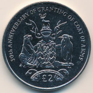 Южная Джорджия и Южные Сендвичевы острова, 2 pounds, 2015