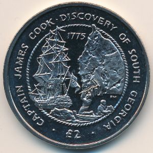 Южная Джорджия и Южные Сендвичевы острова, 2 pounds, 2015
