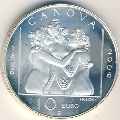 San Marino, 10 euro, 2006