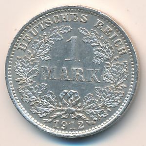 Германия, 1 марка (1912 г.)