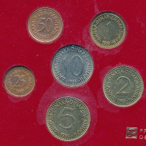 Югославия, Набор монет (1983 г.)