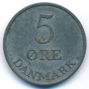 Дания, 5 эре (1957 г.)