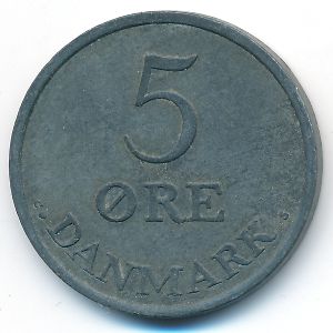 Дания, 5 эре (1960 г.)