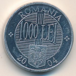 Румыния, 1000 леев (2004 г.)