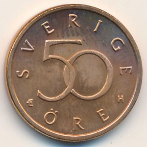 Швеция, 50 эре (2003 г.)