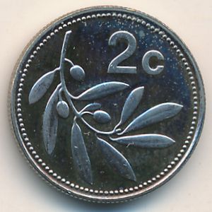 Мальта, 2 цента (2005 г.)