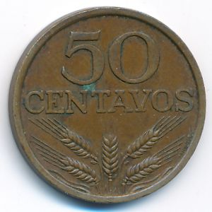Portugal, 50 centavos, 1979
