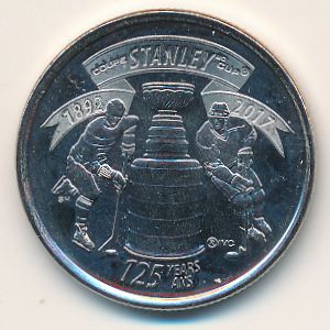 Canada, 25 cents, 2017