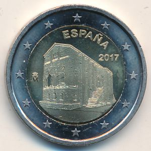 Spain, 2 euro, 2017