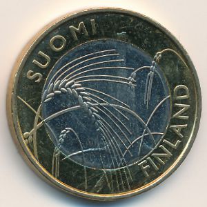 Финляндия, 5 евро (2011 г.)