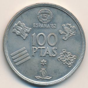 Испания, 100 песет (1980 г.)