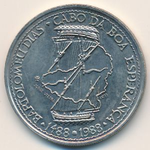 Португалия, 100 эскудо (1988 г.)