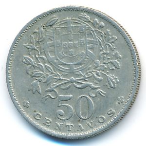 Португалия, 50 сентаво (1964 г.)