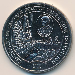 Британская Антарктика, 2 фунта (2012 г.)