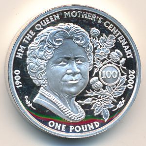 Гернси, 1 фунт (2000 г.)