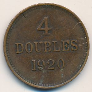 Guernsey, 4 doubles, 1920