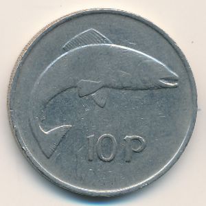 Ирландия, 10 пенсов (1980 г.)