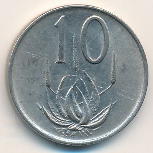 ЮАР, 10 центов (1971 г.)