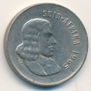 South Africa, 5 cents, 1965