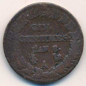 Франция, 5 сентим