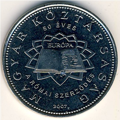 Hungary, 50 forint, 2007