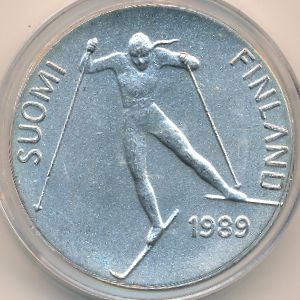 Финляндия, 100 марок (1989 г.)