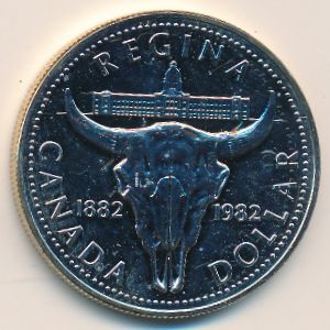 Канада, 1 доллар (1982 г.)