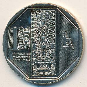 Перу, 1 новый соль (2010 г.)