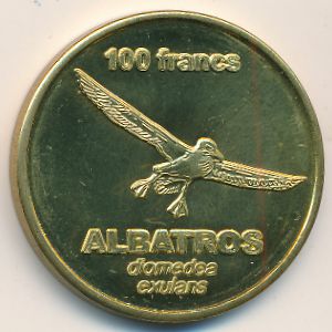 Остров Сен-Поль., 100 франков (2011 г.)