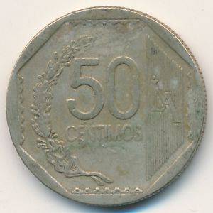 Перу, 50 сентимо (2003 г.)