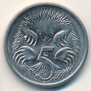 Австралия, 5 центов (2002 г.)