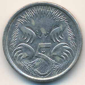 Австралия, 5 центов (2008 г.)