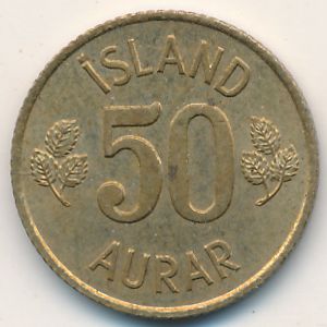 Исландия, 50 эйре (1970 г.)