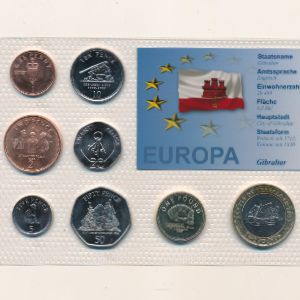 Гибралтар, Набор монет (2006 г.)