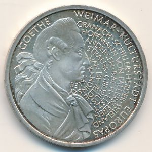 ФРГ, 10 марок (1999 г.)