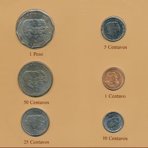 Доминиканская республика, Набор монет