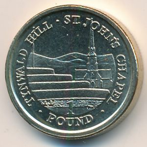 Остров Мэн, 1 фунт (2007 г.)
