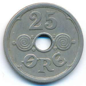 Дания, 25 эре (1934 г.)